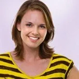 honeycomb-woman woman with yellow and black striped shirt
