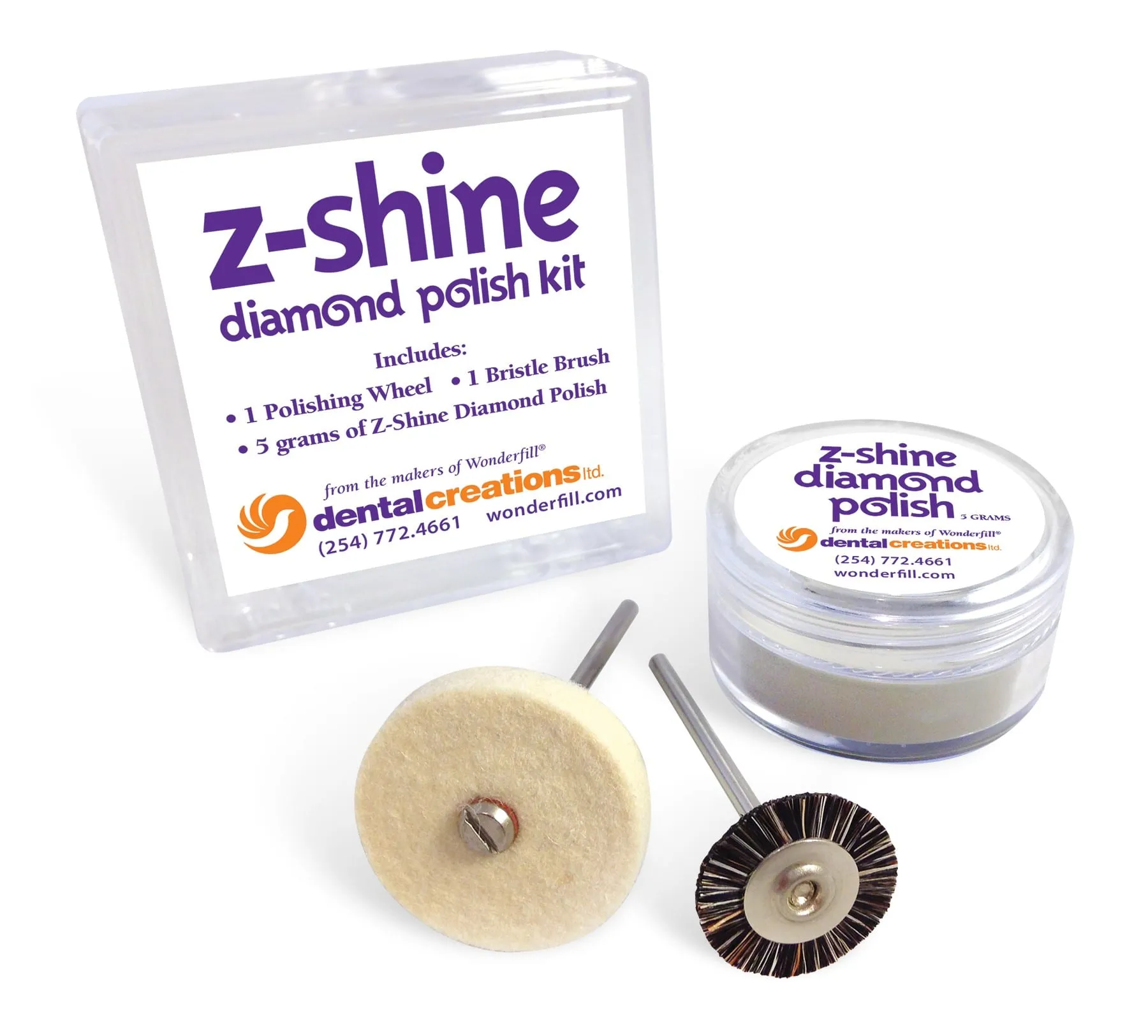 Z-Shine Diamond Polish RGB White Background.High Res.Website Dental Creations Z Shine Diamond Polish