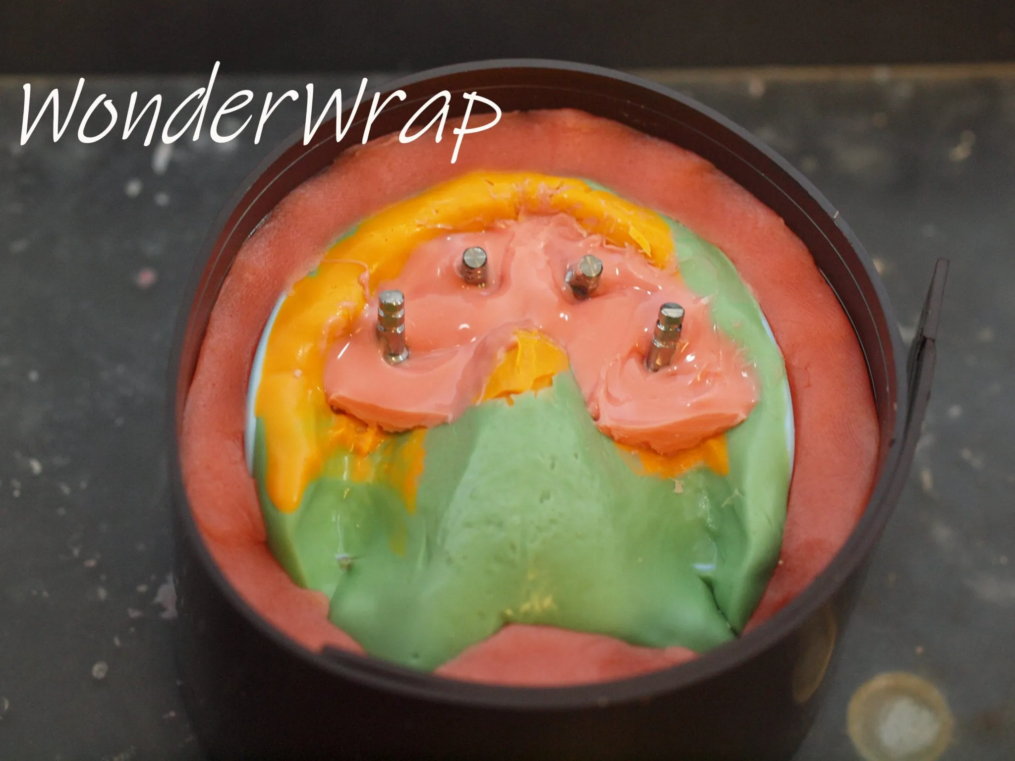 OLYMPUS DIGITAL CAMERA Dental Creations Wonderwrap Product Use Photo