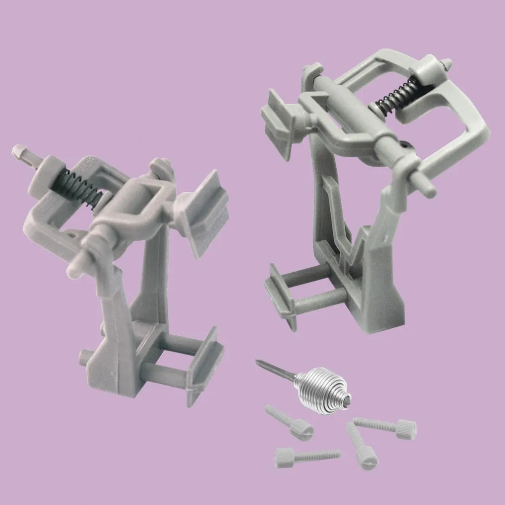 Wondertech-Articulator-Product-Photo.Light-Purple-Background.High-Res Dental Creations, Ltd - Wondertech Articulators Product Photo