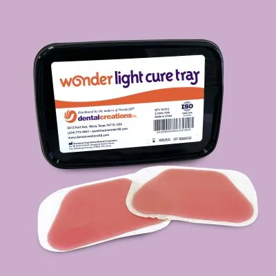 Dental Creation Ltd Dental Lab Products - Wonder Light Cure Tray Product Photo